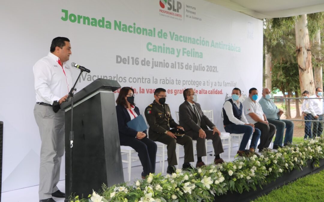 Arranca la jornada nacional de vacunación antirrábica canina y felina 2021