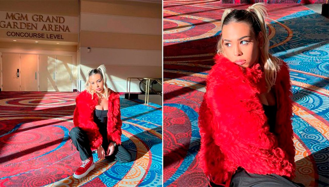 Danna Paola presumió su llegada a los Latin Grammy 2021 y ya se prepara para su presentación